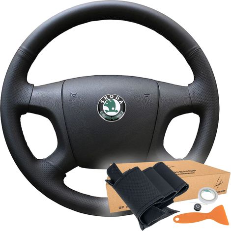 Lenkradabdeckung für Skoda Fabia Octavia II Roomster Superb (1/5)