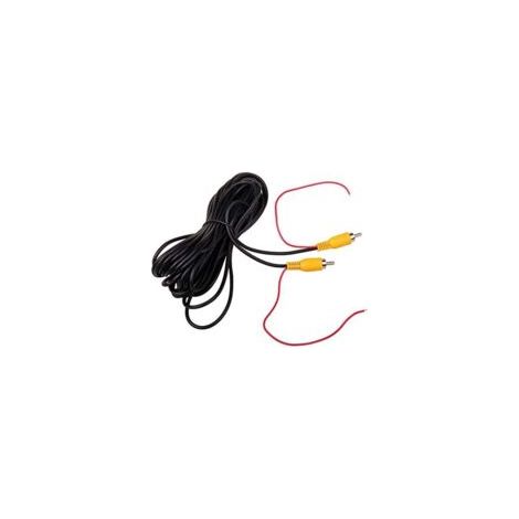Mezheng – Cavo RCA da 10 m – Connettore jack phono per retromarcia auto – Filo di rilevamento rosso – Trasmissione video precisa – Crezuo