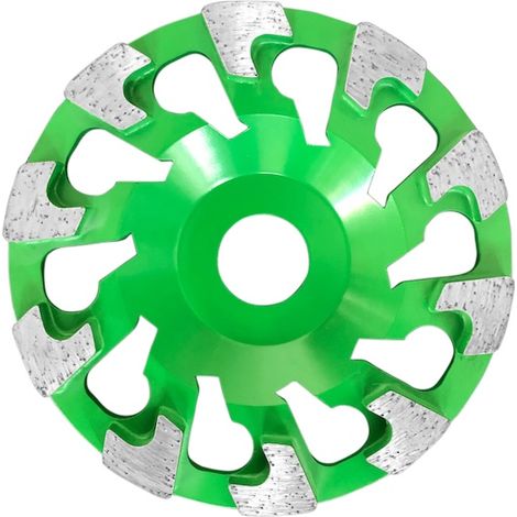 TECTOOL Plateau de ponçage diamant - Ø 130 mm - argent
