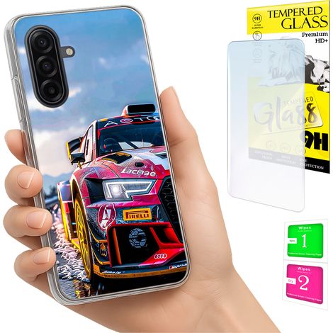 Funda para Samsung Galaxy A17 5G con cubierta para foto, cubierta trasera y cristal 9H. (1/5)