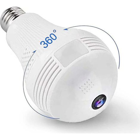 Caméra de sécurité intelligente à ampouleCadeau de G