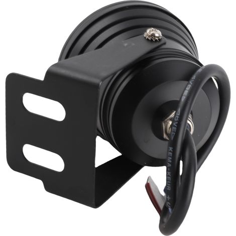 Spot Aquarium LED Ajustable IP67 Noir Argent Projecteur Sous-marin RGB 12V 10W pour Bassin Jardin Aquarium Eclairage (1/5)