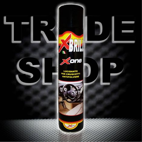 TRADE SHOP - Spray Lucidante Pulisci Lucida Cruscotto Antipolvere Per Auto Camper Cruscotti -