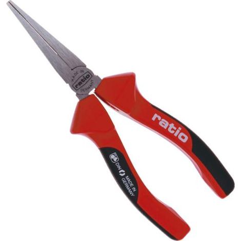 Alicate boca plana 160 mm RATIO Serie Pro - (1/2)