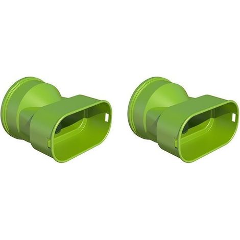 Lot de 2 Piquages Caisson de Distribution UBBINK Air Excellent AE35SC Vert - 188554
