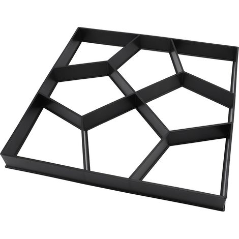 Moule réutilisable en ABS de 15,7 pouces de diamètre pour pavés, idéal pour les allées en béton, les dalles de jardin, les pelouses et les terrasses. (1/5)