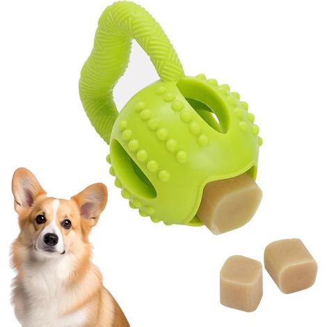 Jouets à mâcher dentaires pour chiens, jouets à mâcher dentaires carrés pour chiots, jouets à mâcher pour le nettoyage des dents, petits jouets interactifs pour chiens (1/5)