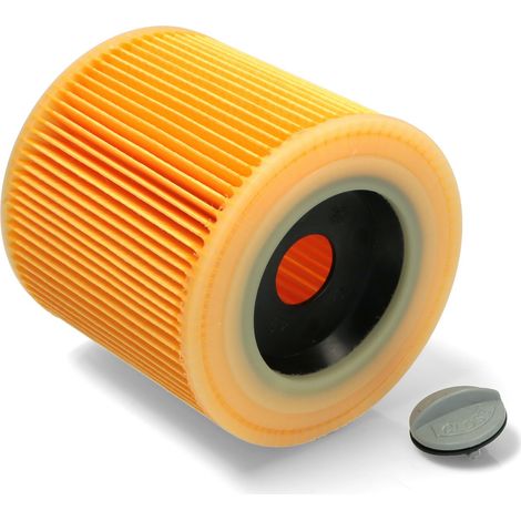 Filtro HEPA cilindro bidone aspirapolvere Karcher WD2 WD3 A1000 A2500 MV2 MV3 (1/5)