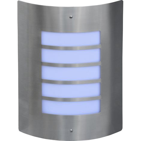 APPLIQUE MURALE INOX 40W E 27