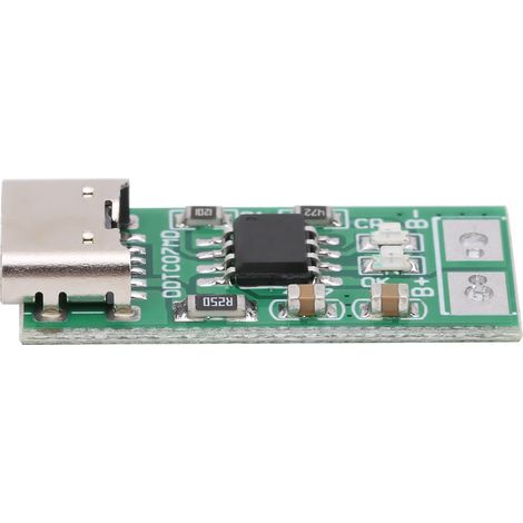 2 Stück Lademodul Typ C 5V/4,2V Li-Ion/Li-Polymer 3,7V 18650 Handy-Akku DDTCO7MD (1/5)