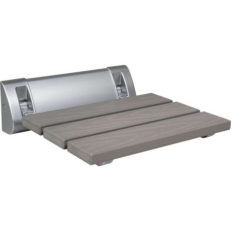 Aqualine - Duschsitz, klappbar, grau AE236GR