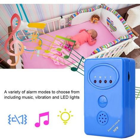 Alarme Anti-Énurésie 3 en 1 avec Capteur Intelligent, Solution Efficace contre l'Énurésie Nocturne pour Enfants (1/4)