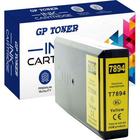 Inchiostro per stampante Epson WF-5110DW WorkForce Pro Giallo GP-E7894Y (1/5)
