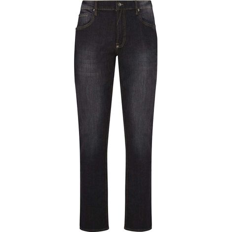 Diadora Utility STONE 5 PKT Pantaloni Jeans da lavoro elasticizzati neri - 38 - XXL - Nero (1/5)