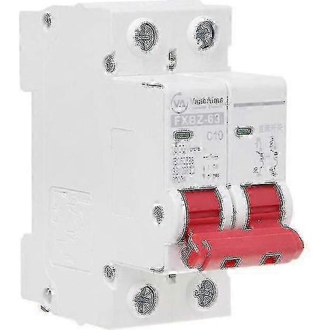 Disjoncteur miniature solaire 2P CC 1000 V 6A/10A/16A/20A/25A/32A/40A/50A/63A pour système photovoltaïque (1/5)