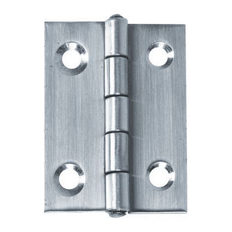 Cerniera inox pesanti p/fisso 50x38