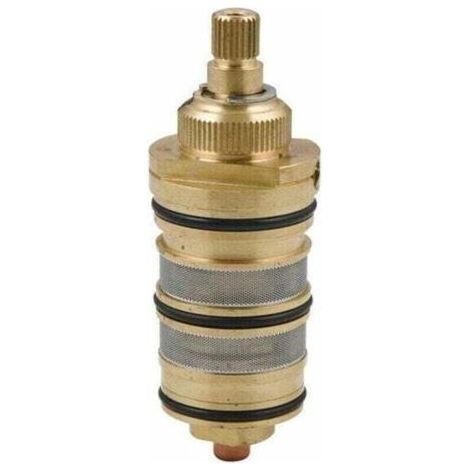 Robinet thermostatique de douche en laiton avec cartouche et poigne pour mitigeur de douche (1/4)