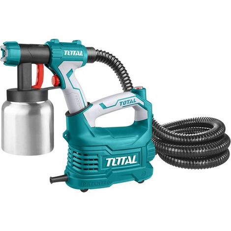 PISTOLA VERNICIATORE A SPRUZZO AEROGRAFO ELETTRICO 500W TOTAL