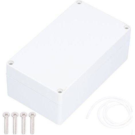 Boîtier de jonction étanche en plastique pour outils, câblage électrique et instruments électroniques, 200 x 120 x 75 mm (1/5)