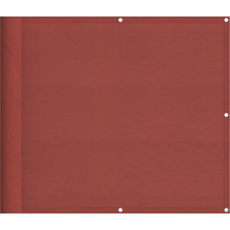 Maison Exclusive - Balkon-Sichtschutz Terrakotta 90x700 cm 100 %