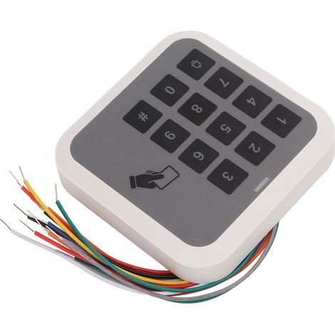 Contrôle d'accès par clavier tactile, sécurité sans clé, carte d'accès pour domicile, résidence, villa, bureau - Version standard (1/5)