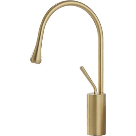 Einhebelmischer für Aufsatzwaschbecken CALGARY 38 mattgold