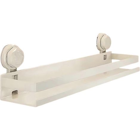 Suction tasse cuisine étagère mural spice organisateur rust et moisture résistant bathroom toiletries rangement racks (1/5)