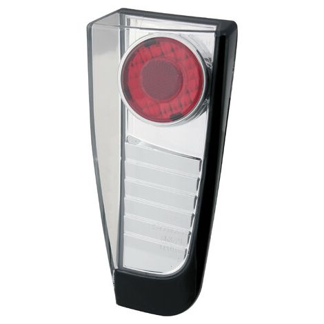 Coppia fanali portellone, integrazione art. 08402 - compatibile per Fiat Punto (6/03) - Cromo