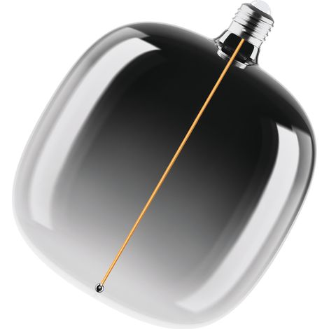 OSRAM Vintage 1906 Big Oval est une décorative à intensité variabdotée de la technologie magnétique à filament LED. Il offre 4,8 W pour 100 lm,E27, design fumé, diamètre 187 mm, CRI 80. (1/4)