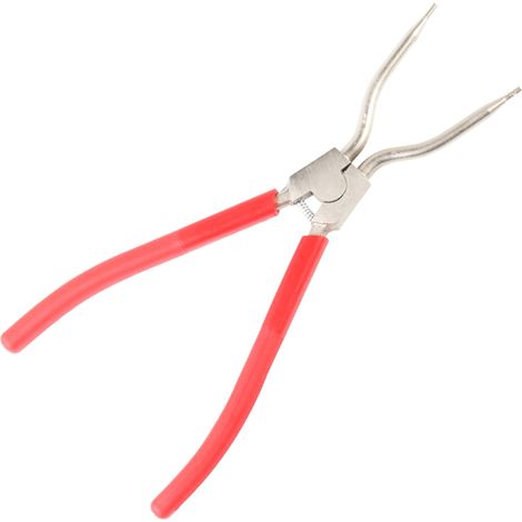 Pince à circlips de 28 cm (11 pouces) à tête droite et courbe pour l'entretien des appareils électroménagers-AquaForge (1/5)