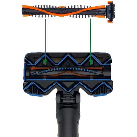 Brosse Rotative de Remplacement avec Boîte Compatible avec Aspirateur Philips SpeedPro Max (1/5)