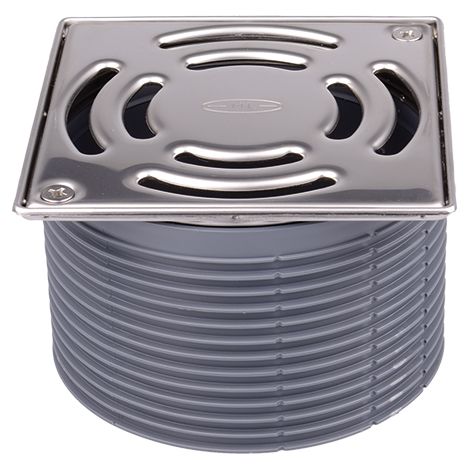 HL3911 Aufs d 146mm, 145x145mm, Einl. Acier inoxydable 138x138mm vissable