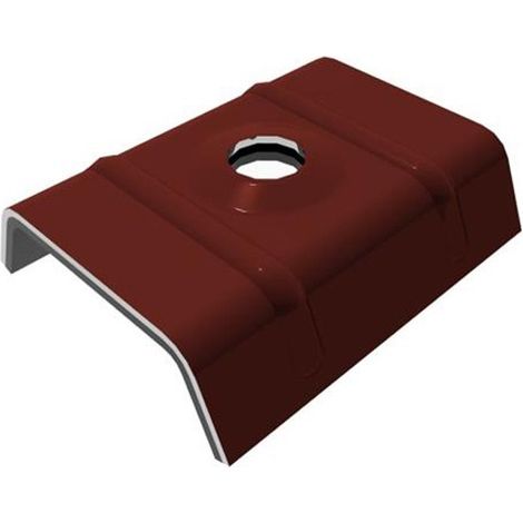 Vulco EPDM-Reiter ETANCO für Deckprofil 3x333x45 - Sack 100 Stück - RAL 8012 rotbraun - 111101054 (1/2)