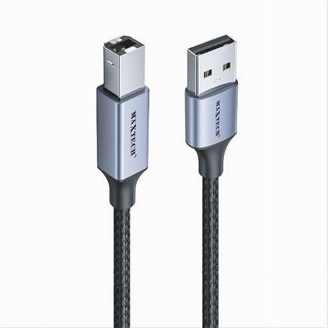TRADE SHOP - Cavo Usb Bm2.0 Maschio 480mbps 10 Mt Compatibile Stampante Etichettatrice F-bm04 - (1/4)
