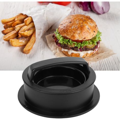 3-in-1-Funktion: Burgerfleischpresse, Hamburgerform-Werkzeug, Küchenhelfer (1/5)