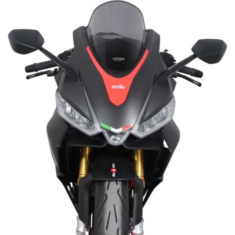 Pare-brise de moto MRA Aprilia RS 660 2021, forme R, teinté