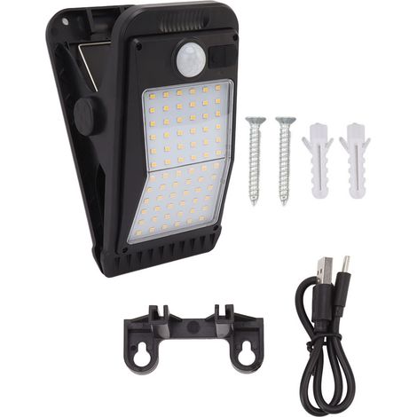 USB-Clip-on, solarbetrieben mit integriertem Akku, aktiviert durch (1/5)