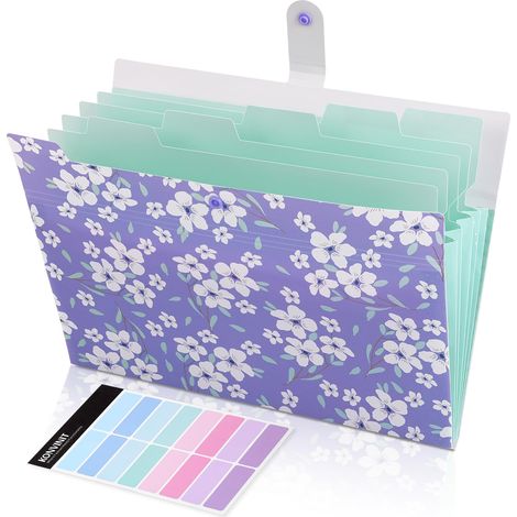 Trieur 6 Compartiments A4 Trieur Document,Lilac trieur document trieur a4 pochette (1/5)