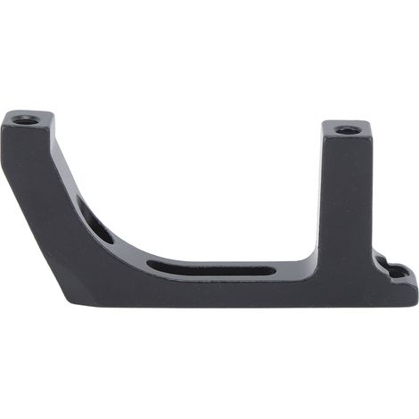 Adaptateur de Frein Disque Route 160mm, Support Avant en Alliage Aluminium Noir pour Vélo