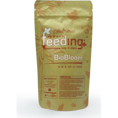 Engrais BIOBLOOM Powder Feeding 125gr - GREEN HOUSE