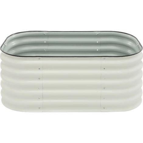 Bac de jardin, acier galvanisé à chaud, 41,34 x 23,62 x 17 pouces, compatible avec la plantation en extérieur, résistant à la rouille, résistant à la corrosion (1/5)