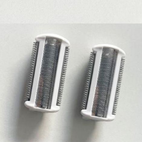 Lame de remplacement pour rasoir électrique BRL140/BRL146 - Couteau haute qualité en acier inoxydable, coupe précise pour femmes, utilisation corps et visage, blanc, 1 tête