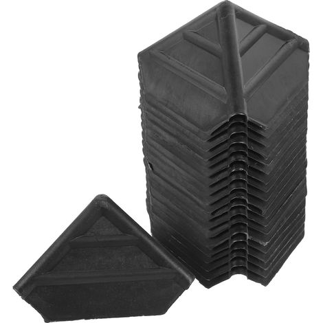 SEWACC Lot de 100 protections d'angle en plastique pour cartons et meu (1/5)