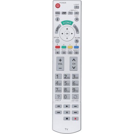 Ersatzfernbedienung N2QAYB000858 für LED-Fernseher, kompatibel mit den Modellen THL47WT60A, THL50DT60A und THL55WT60A