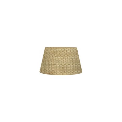 Salma E27 Naturale Paralume 15dx12dx13h Aperto Conico