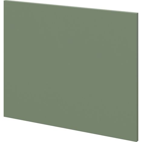 Satin Green MDF 700mm L Shaped End Bath Panel (1/4)