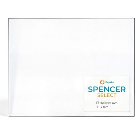 Vitre Spencer SELECT - Verre Rectangle pour poêle à bois - 160 x 125 mm (L1 x H1) - 4 mm autonettoyant (1/5)