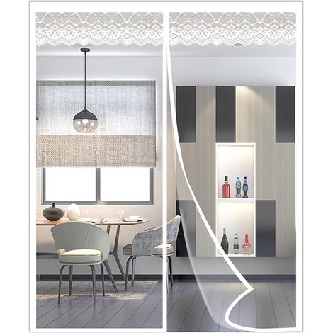 Rideau de Porte Magnétique Isolant Thermique (1/5)