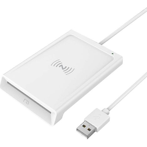 Kontakt- und NFC-2-in-1-Smartcard-Lesegerät mit PC-Anbindung und Dual-Schnittstelle