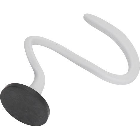 Support de porte de machine à laver flexible, aimanté en silicone, maintient la porte ouverte pour éviter l'humidité et la moisissure, compatible tout matériau lave-linge (66mm), gris (1/5)